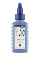 Andalou Naturals Argan Stem Cell Age Defying Scalp Intensive bottle ready for use, supports healthy scalp nourishment.