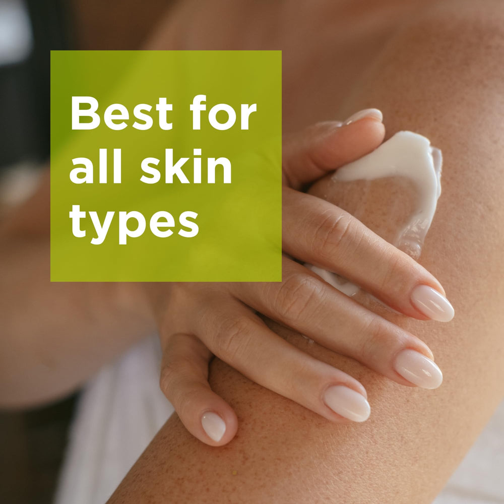 Andalou Naturals rich cream texture emphasizes shea and cocoa butter benefits.