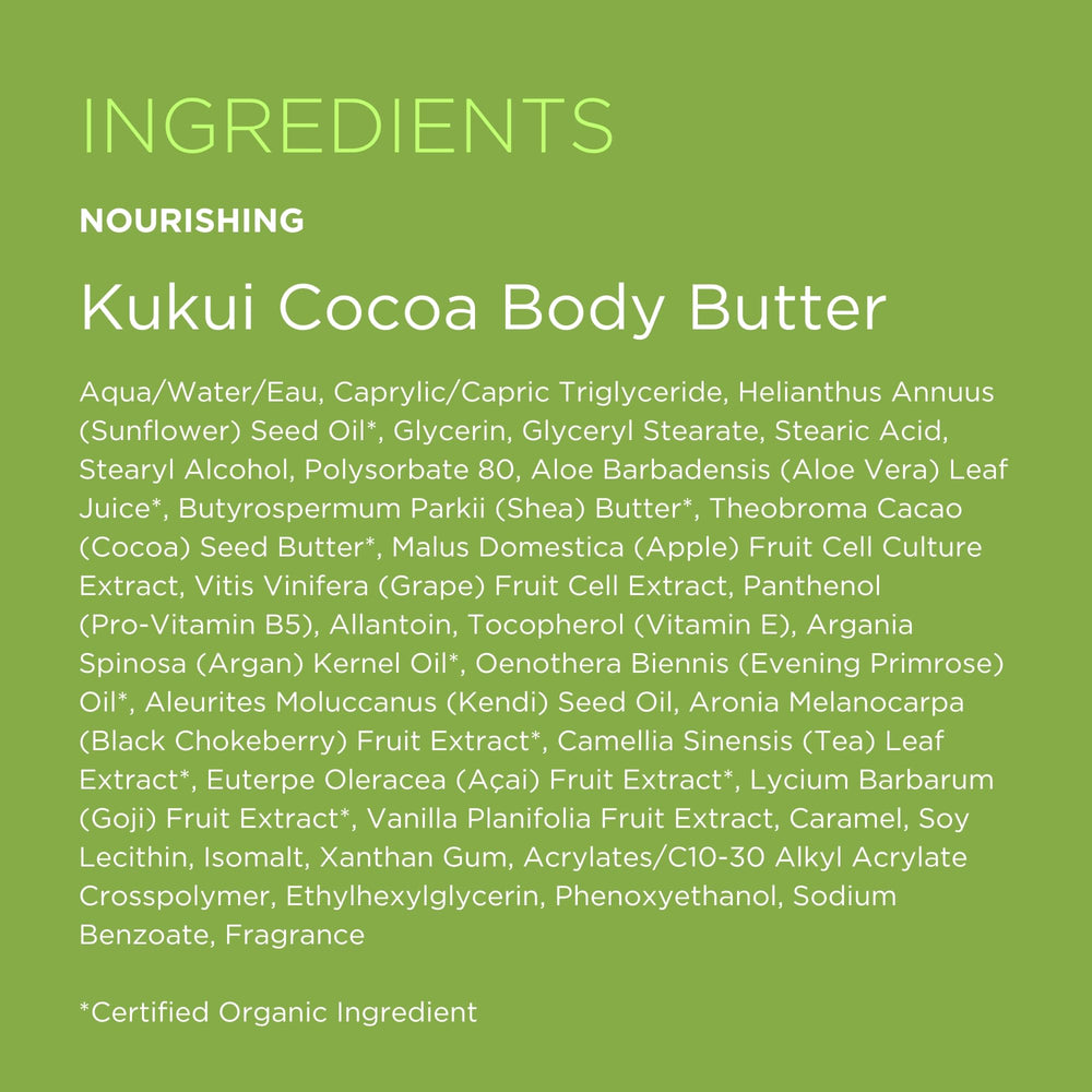 Andalou Naturals vegan skincare label signals cruelty-free nourishment.