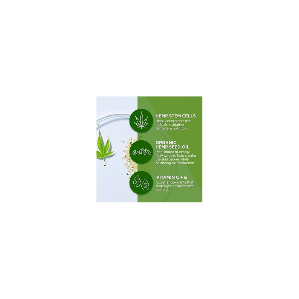 Andalou Naturals CannaCell Dreamy Night Cream ingredients panel highlights plant based antioxidants