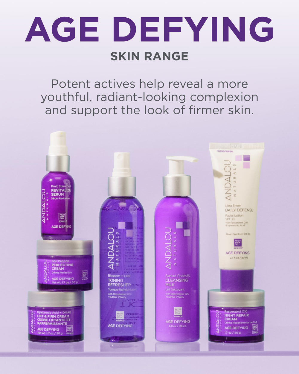 Andalou Naturals Daily Cleanse motion shows gentle lather and smooth sensation during application