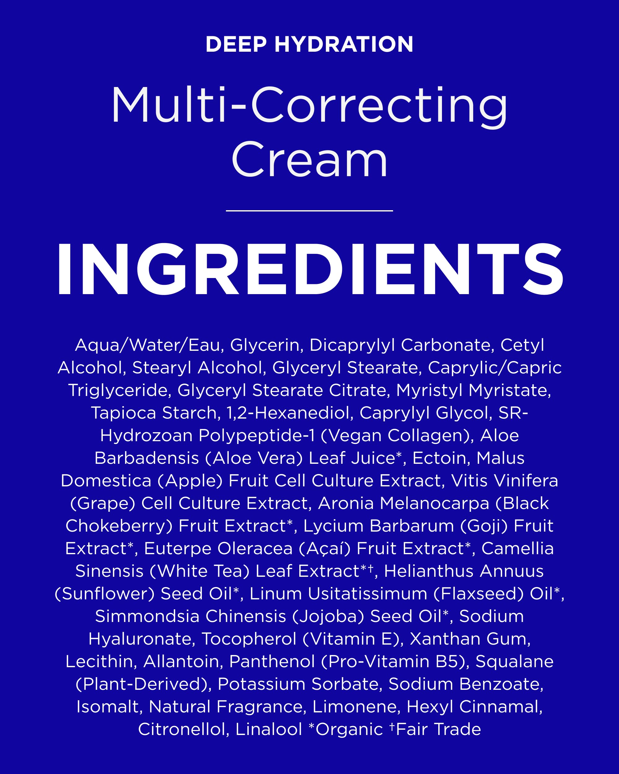 Andalou Naturals Deep Hydration Cream on clean skin during routine.