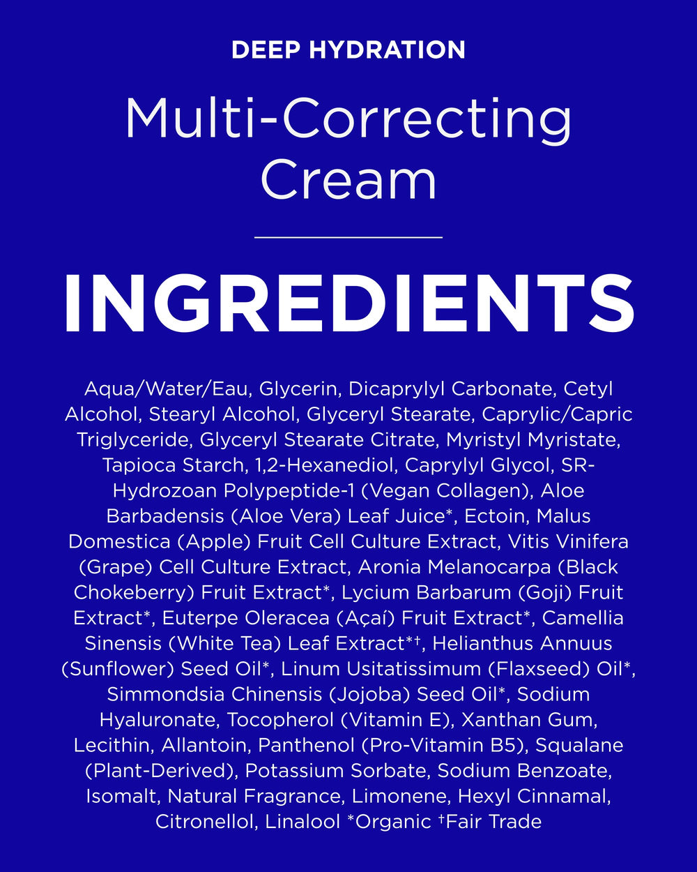Andalou Naturals Deep Hydration Cream on clean skin during routine.