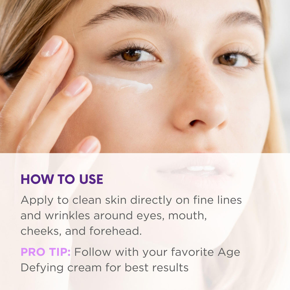 Andalou Naturals Deep Wrinkle Dermal Filler packaging closeup premium natural formula