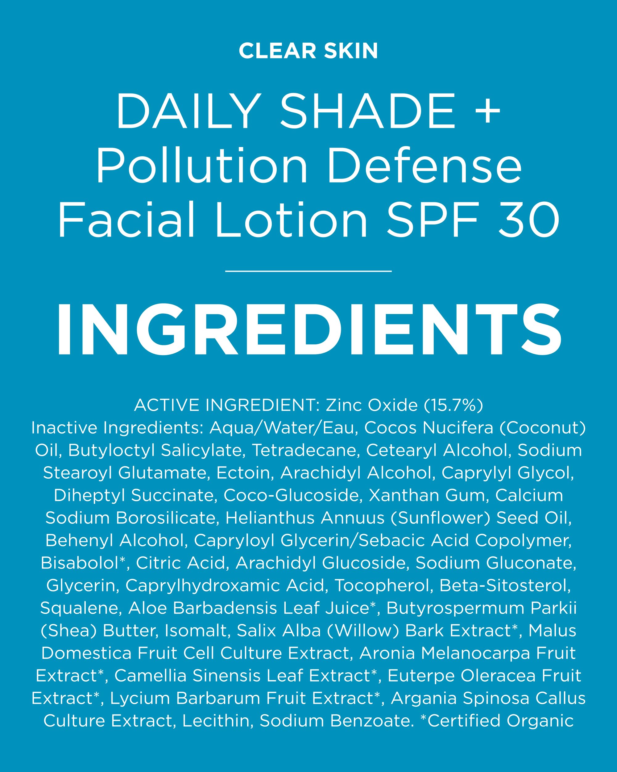 Andalou Naturals fragrance-free formula label for sensitive skin