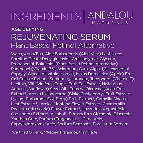 Andalou Naturals organic fair-trade ingredients support ethical sourcing.