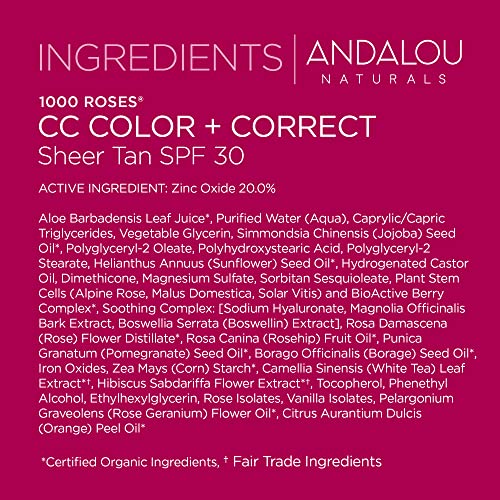 Andalou Naturals Postbiotic Ferment supports skin renewal and barrier protection over time.
