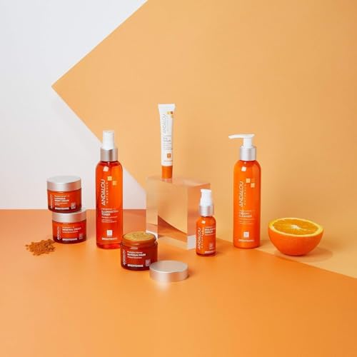 Andalou Naturals Pumpkin Honey Glycolic Mask honey drop highlighting exfoliation.