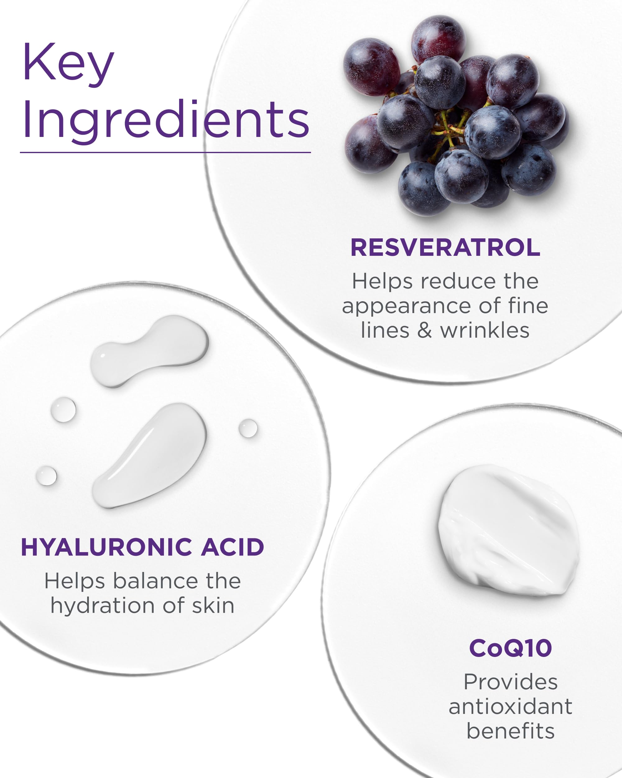 Andalou Naturals resveratrol CoQ10 ingredient spotlight underscores antioxidant support.