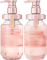 andhoney Melty Moist Repair Shampoo bottle pour showcases deep hydration for daily care