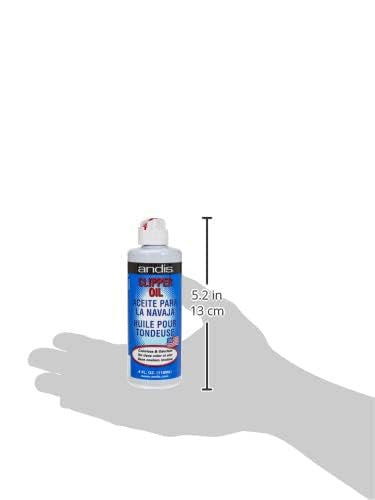 Andis clipper oil colorless odorless formula supports safe, everyday grooming tool care.