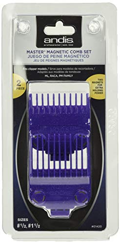 Andis master magnetic comb 1.5-inch visual enables versatile lengths for ML models
