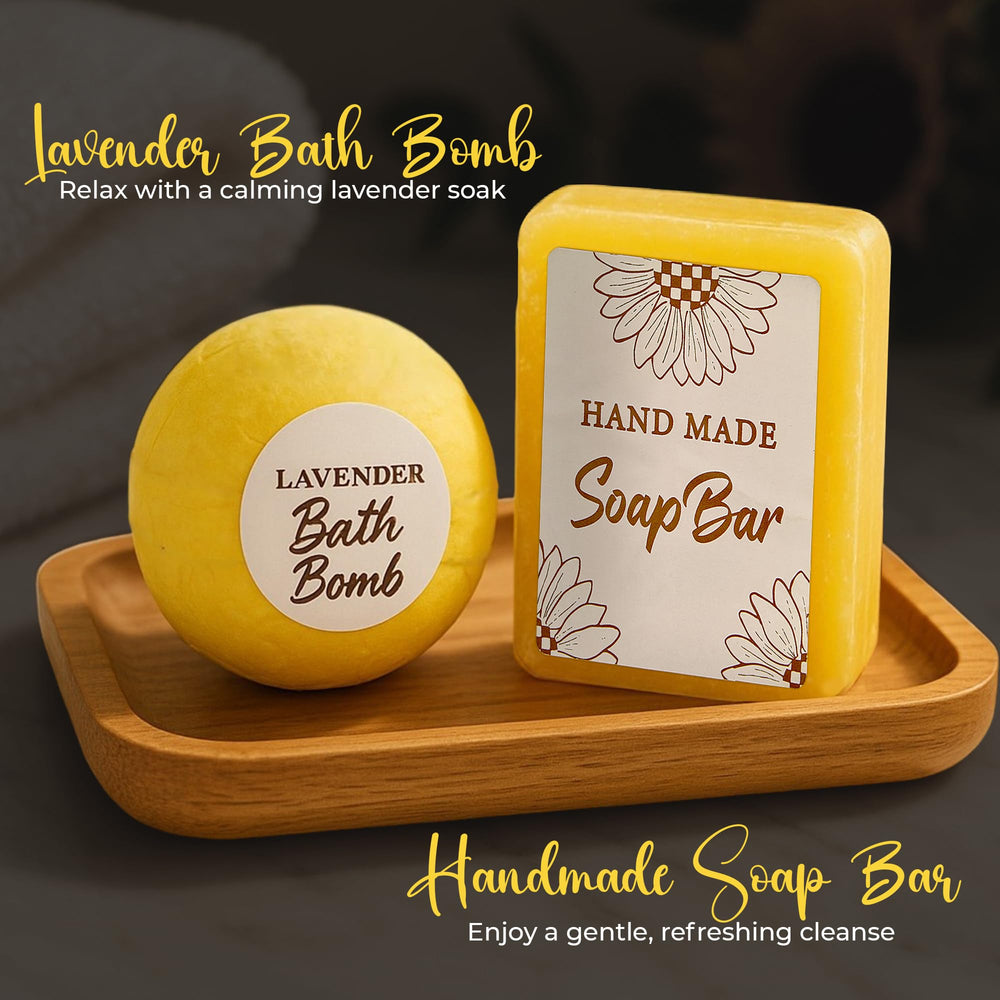 Andlane Sunflower Bath Bomb for at-home spa moments