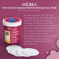 Andrea Eye Q's pad closeup highlights gentle texture ideal for removing waterproof mascara.