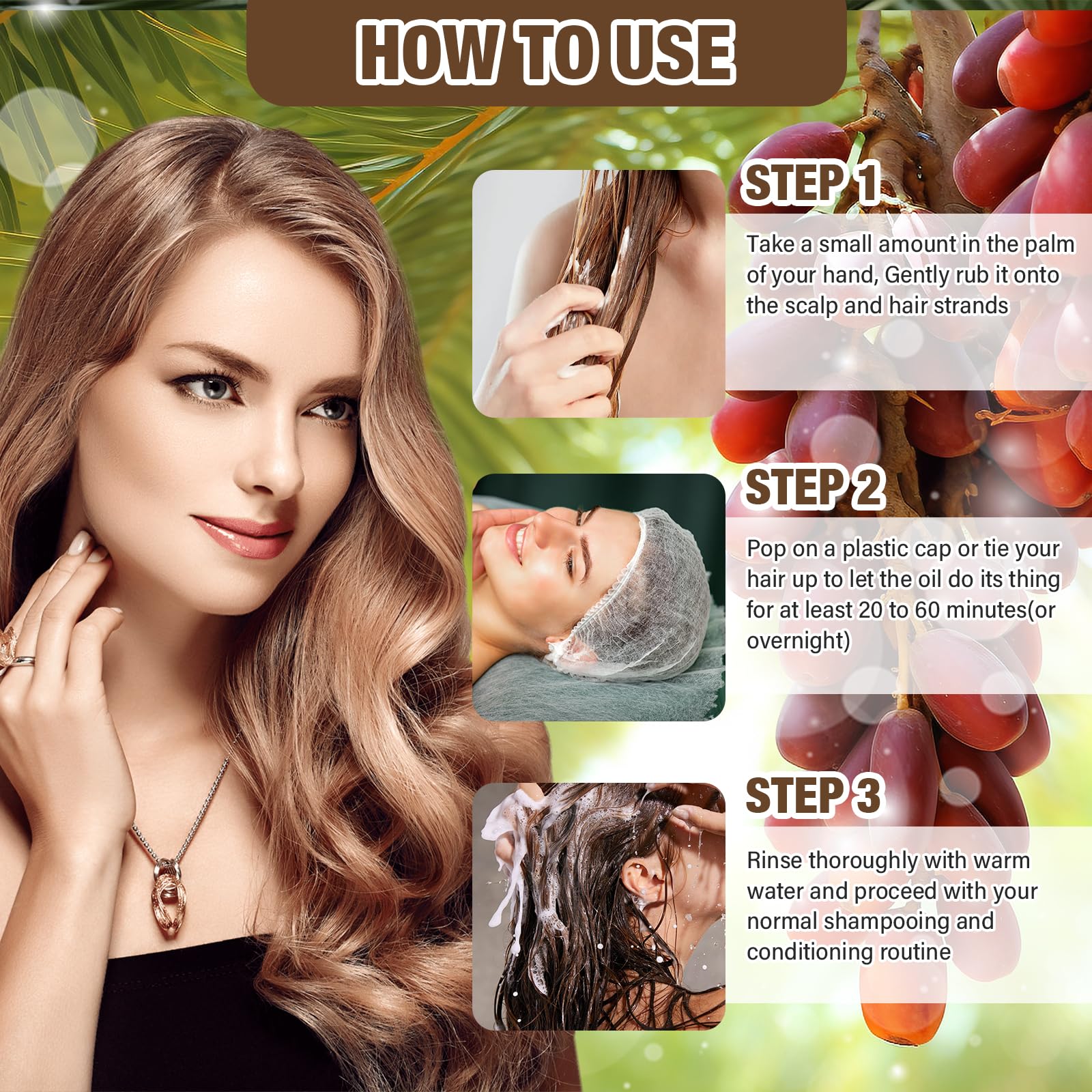 Texture on hand of Andreyt Raw Batana Oil highlighting rich consistency for application.