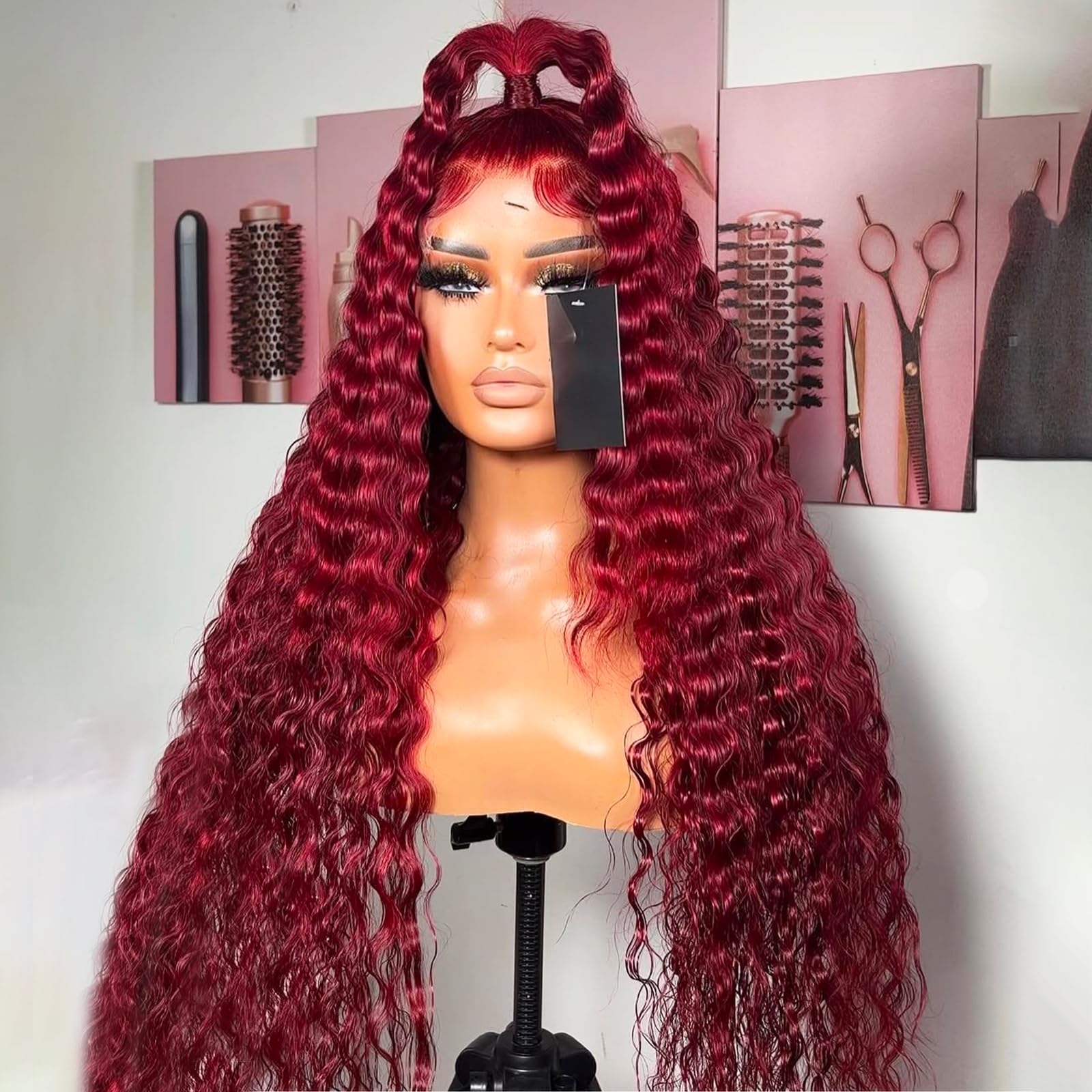 Andria wig with natural pre-plucked hairline and baby hairs for seamless styling