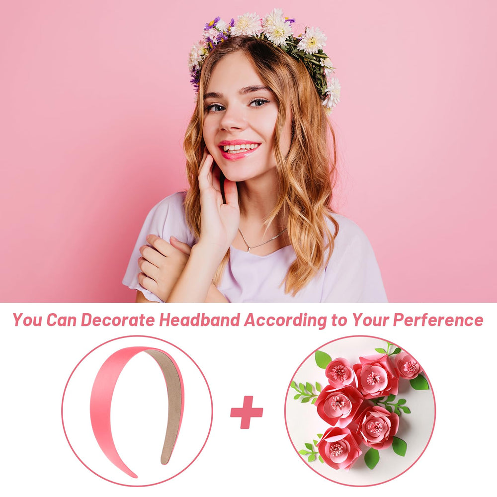 Anezus pastel headbands color swatches showcase versatile styling options.