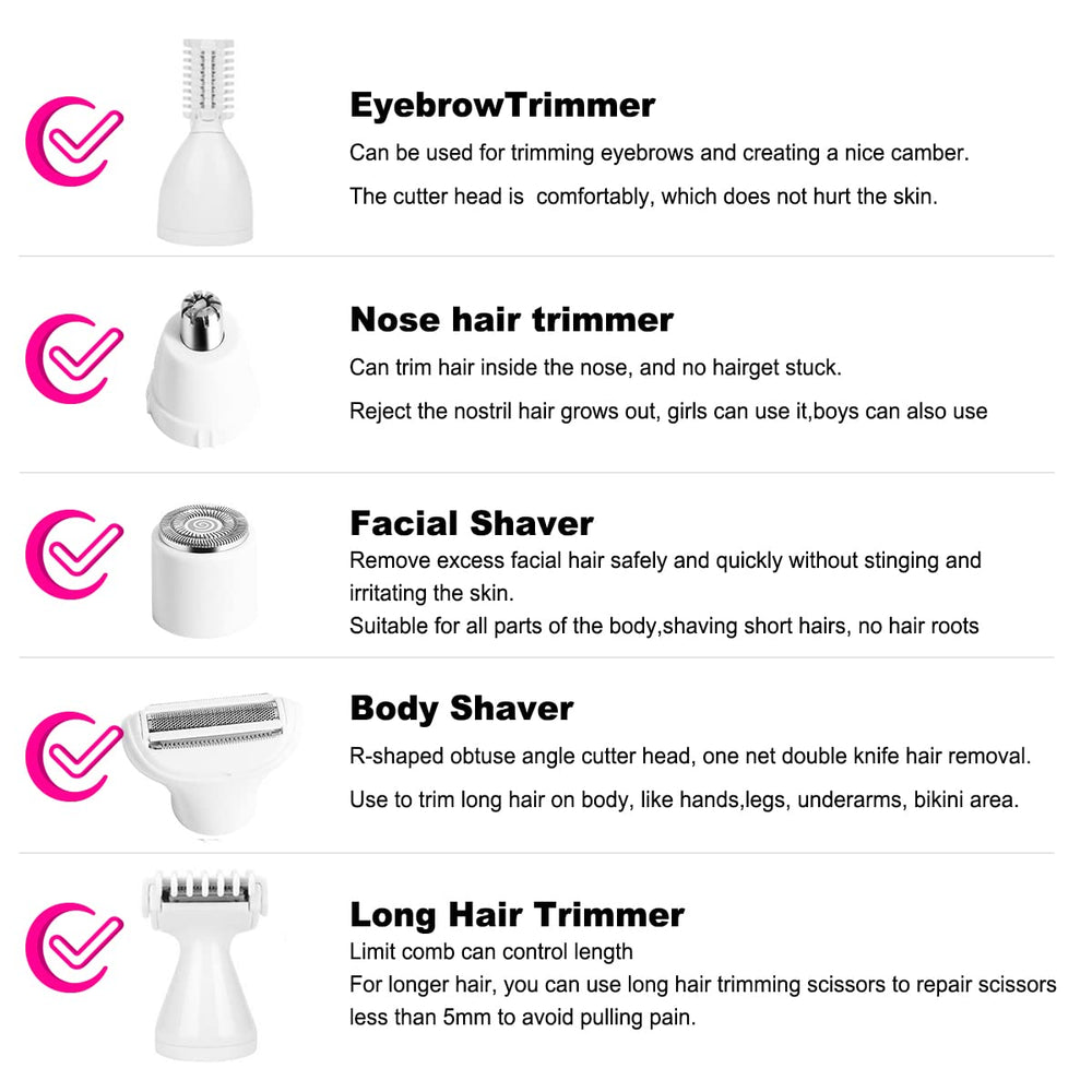 ANFOOS eyebrow and face shaver for neat brows and smooth skin.