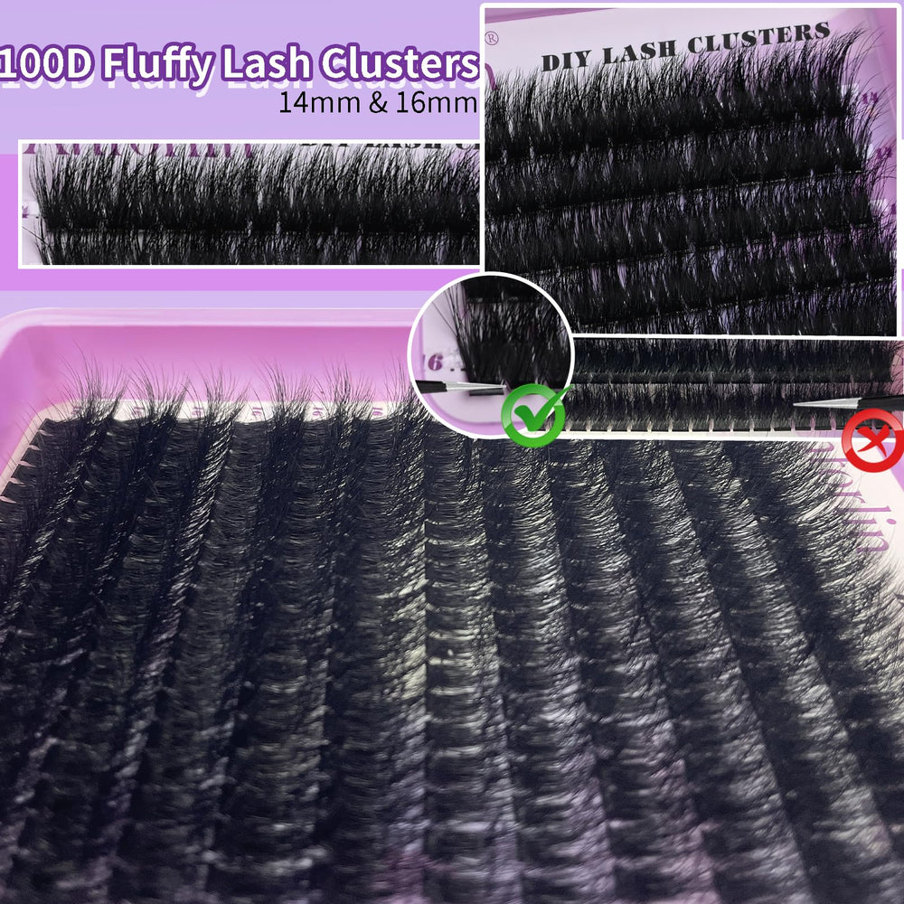 Anforlin lashes maintain shape all day for natural, effortless look.