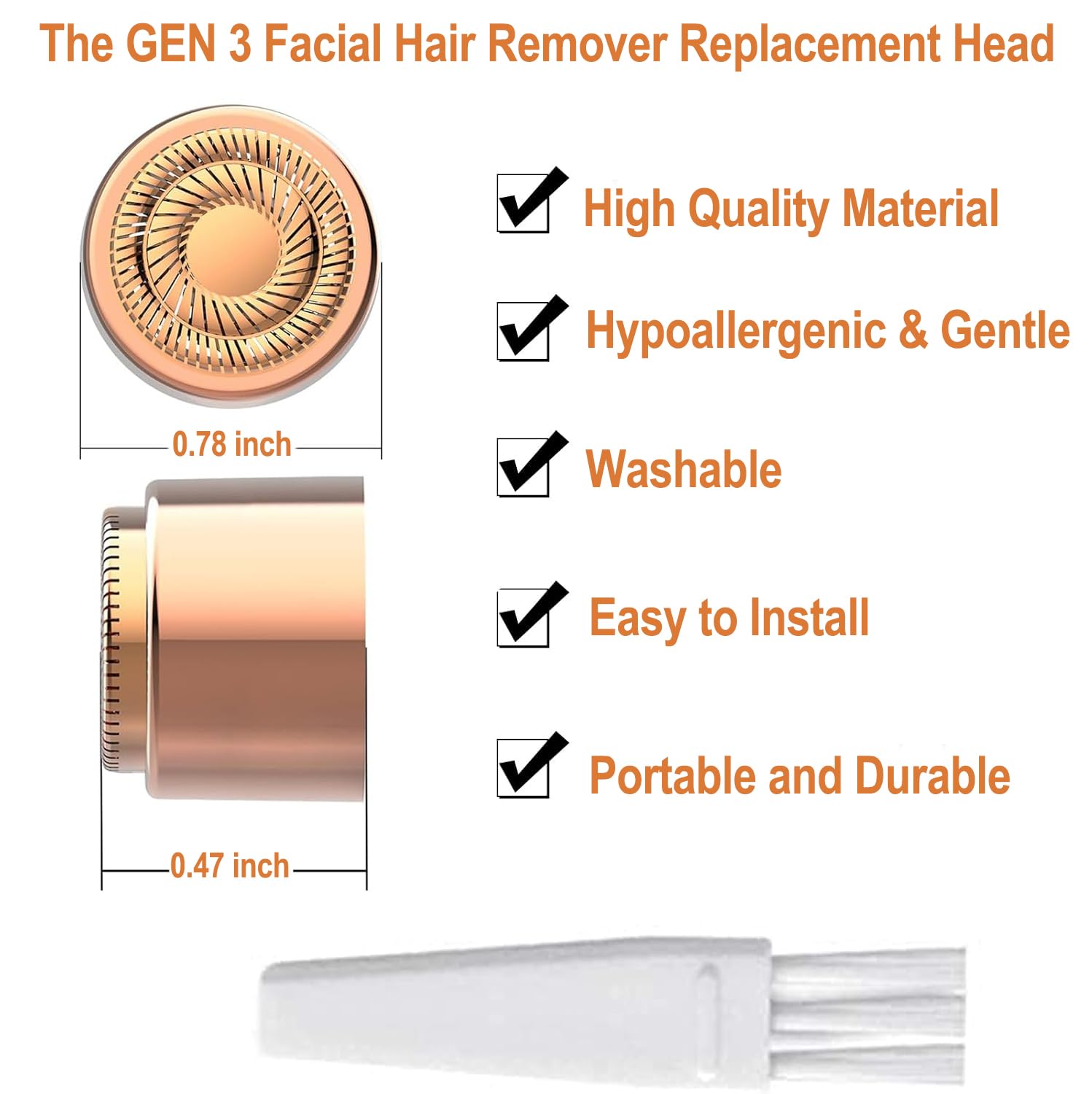 Angel Kiss gen3 cleaning brush included supports quick maintenance after use.