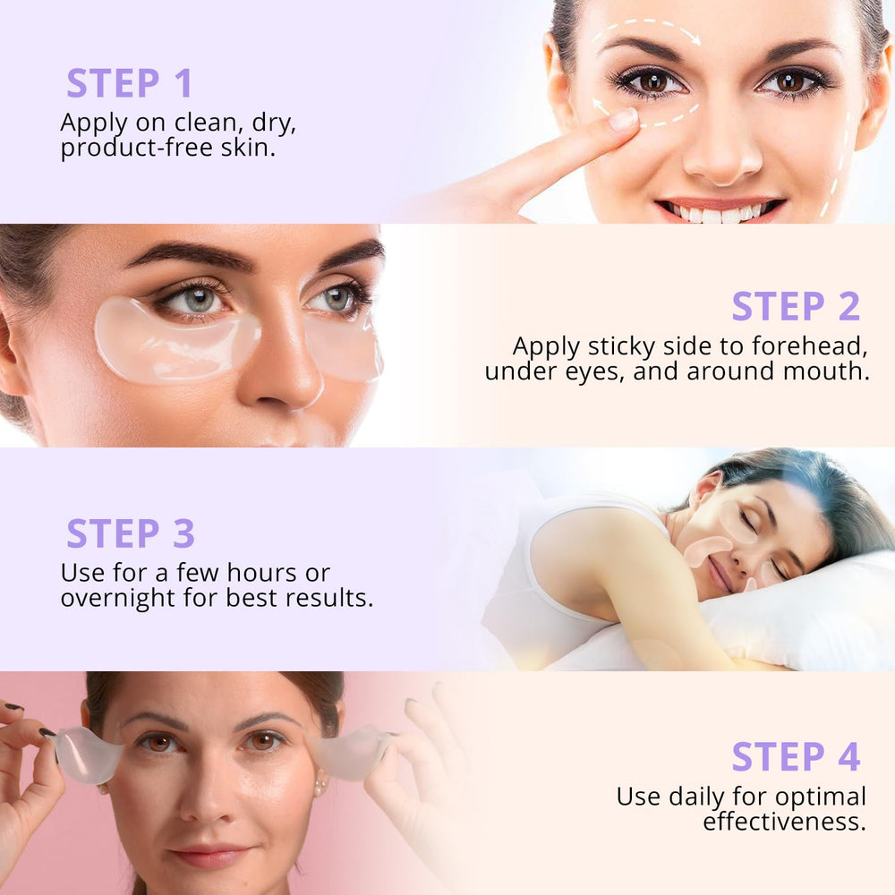AngelicMisto hypoallergenic silicone patches safe for all skin types
