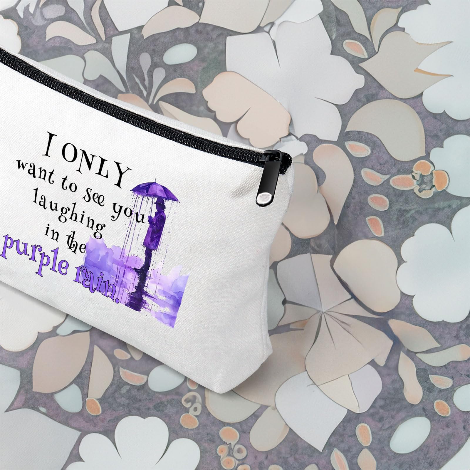 Angel's Draw Home prince-merch bag interior organized for quick beauty finds