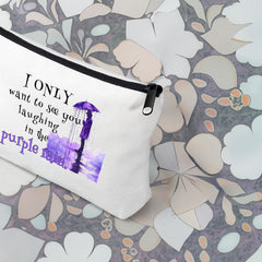 Angel's Draw Home prince-merch bag interior organized for quick beauty finds