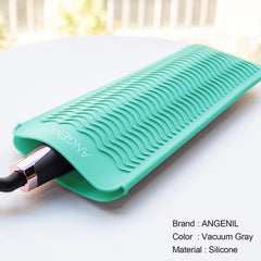 Angenil mat and pouch stores hot tools safely after use.