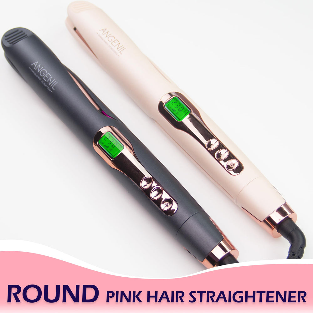 Angenil Pro Twist Flat Iron travel-friendly design for on-the-go styling