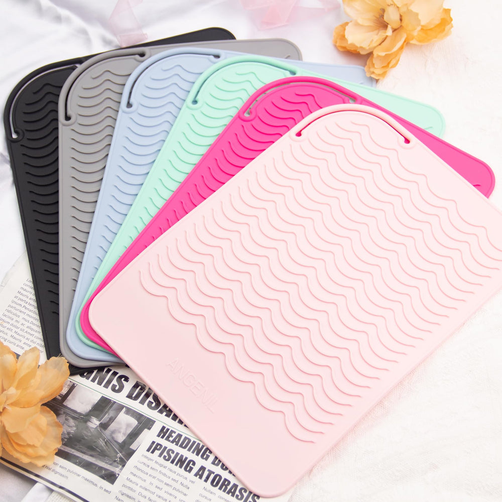 ANGENIL silicone mat is easy to clean with water.