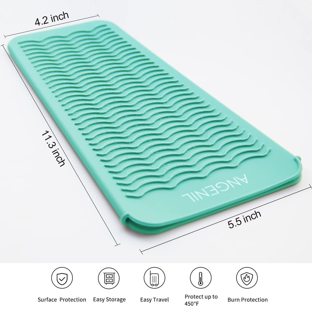 Angenil silicone mat with skid-proof wave texture keeps tools from slipping.