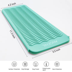 Angenil silicone mat with skid-proof wave texture keeps tools from slipping.