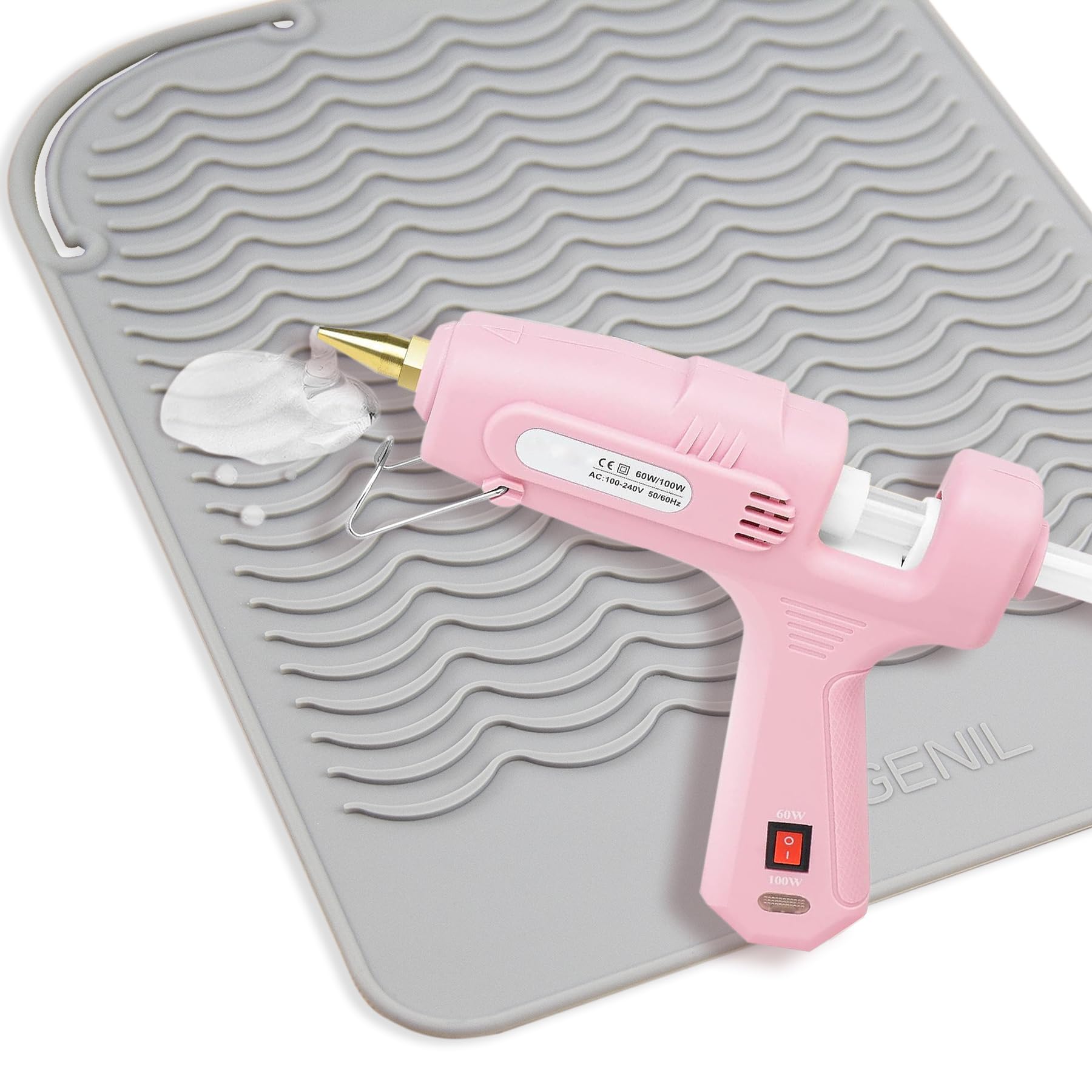 ANGENIL travel-friendly silicone mat fits in drawers or bags.