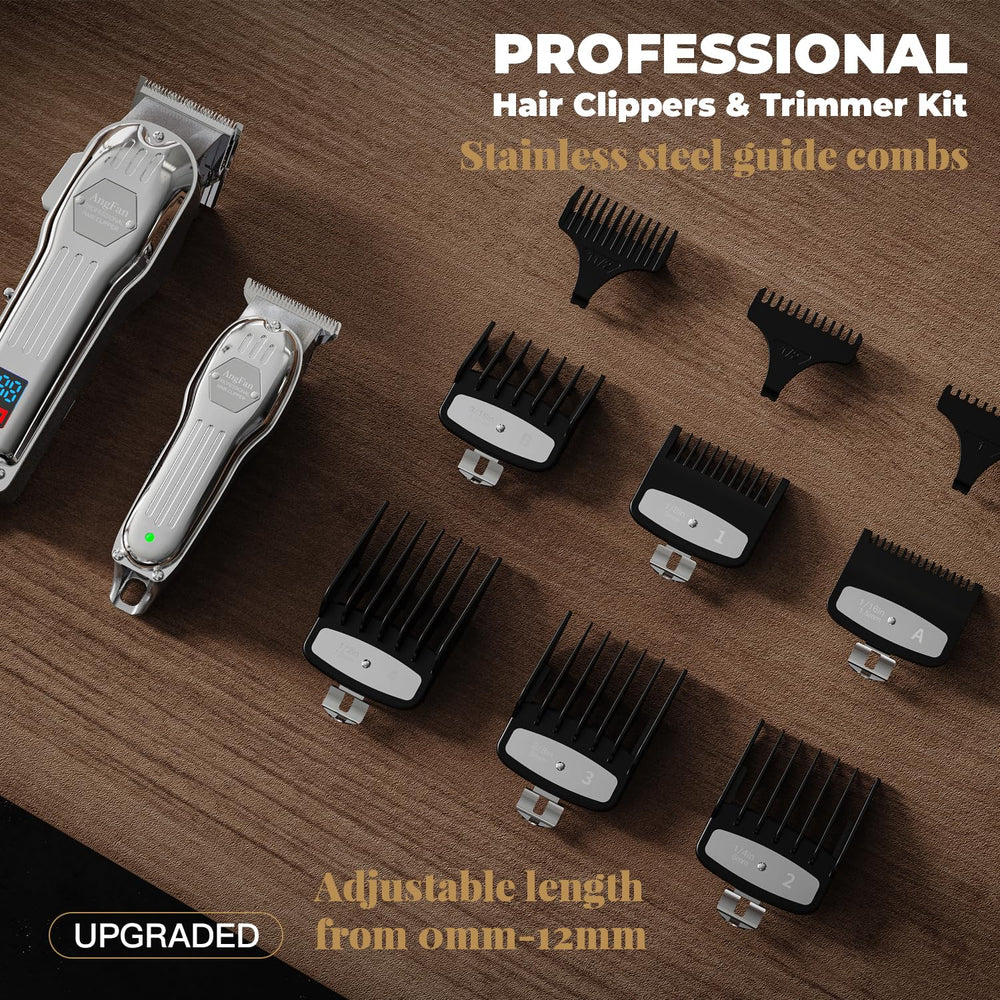 AngFan 5h runtime cordless design supports longer grooming sessions.