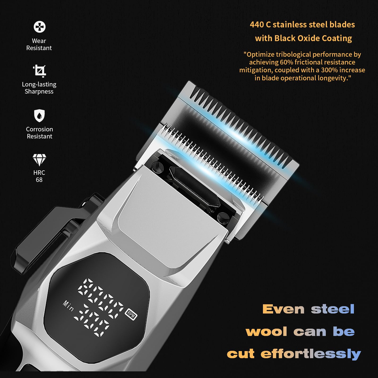 AngFan five-speed selector detail for customized styling options.