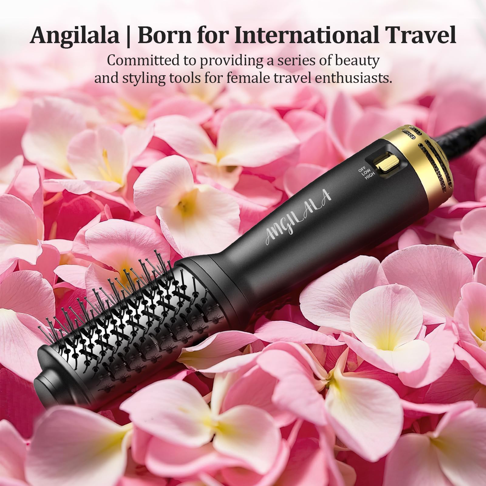 ANGILALA titanium plates support fast drying and a sleek finish.