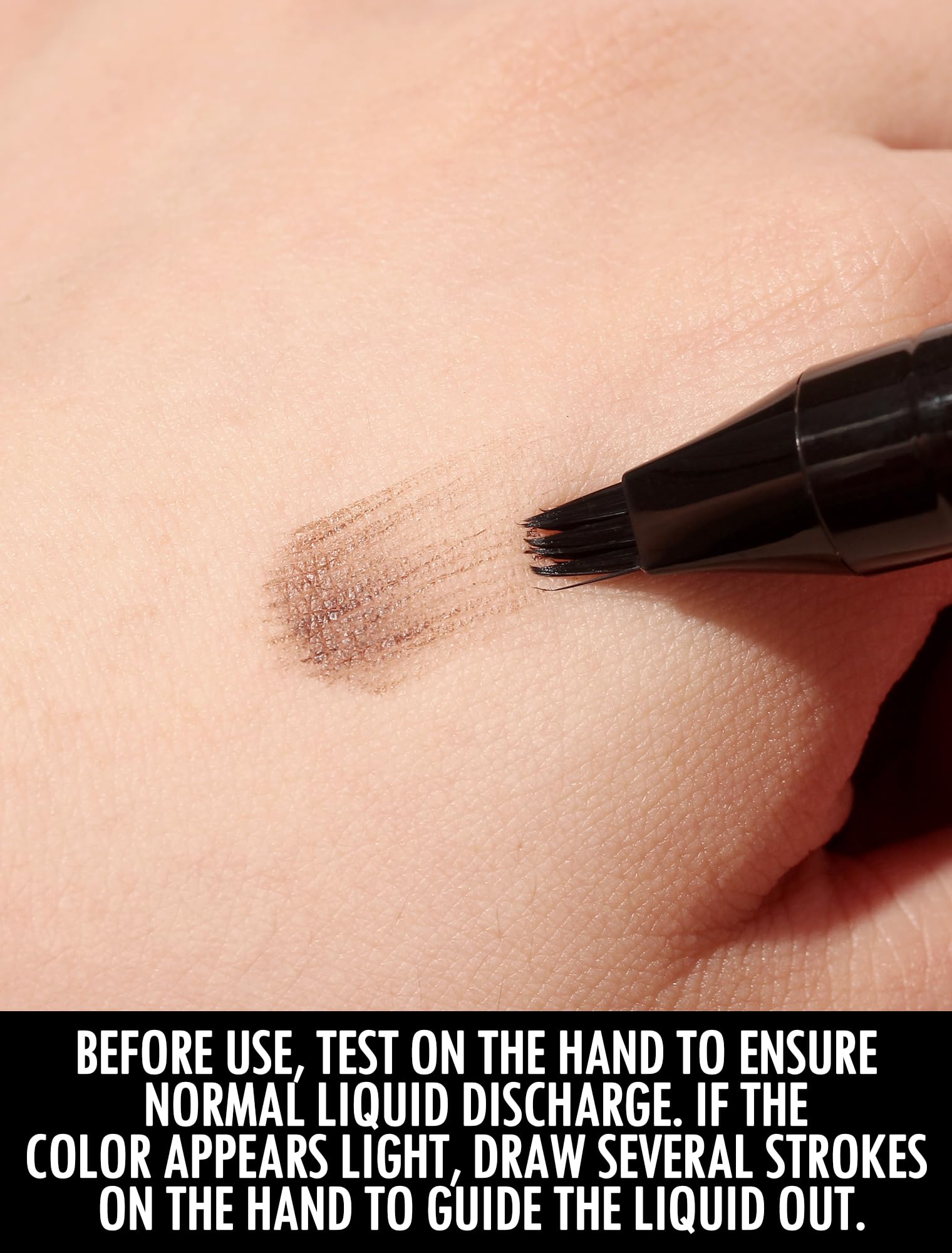 Anglicolor Eyebrow Pen 24-hour wear stays put.
