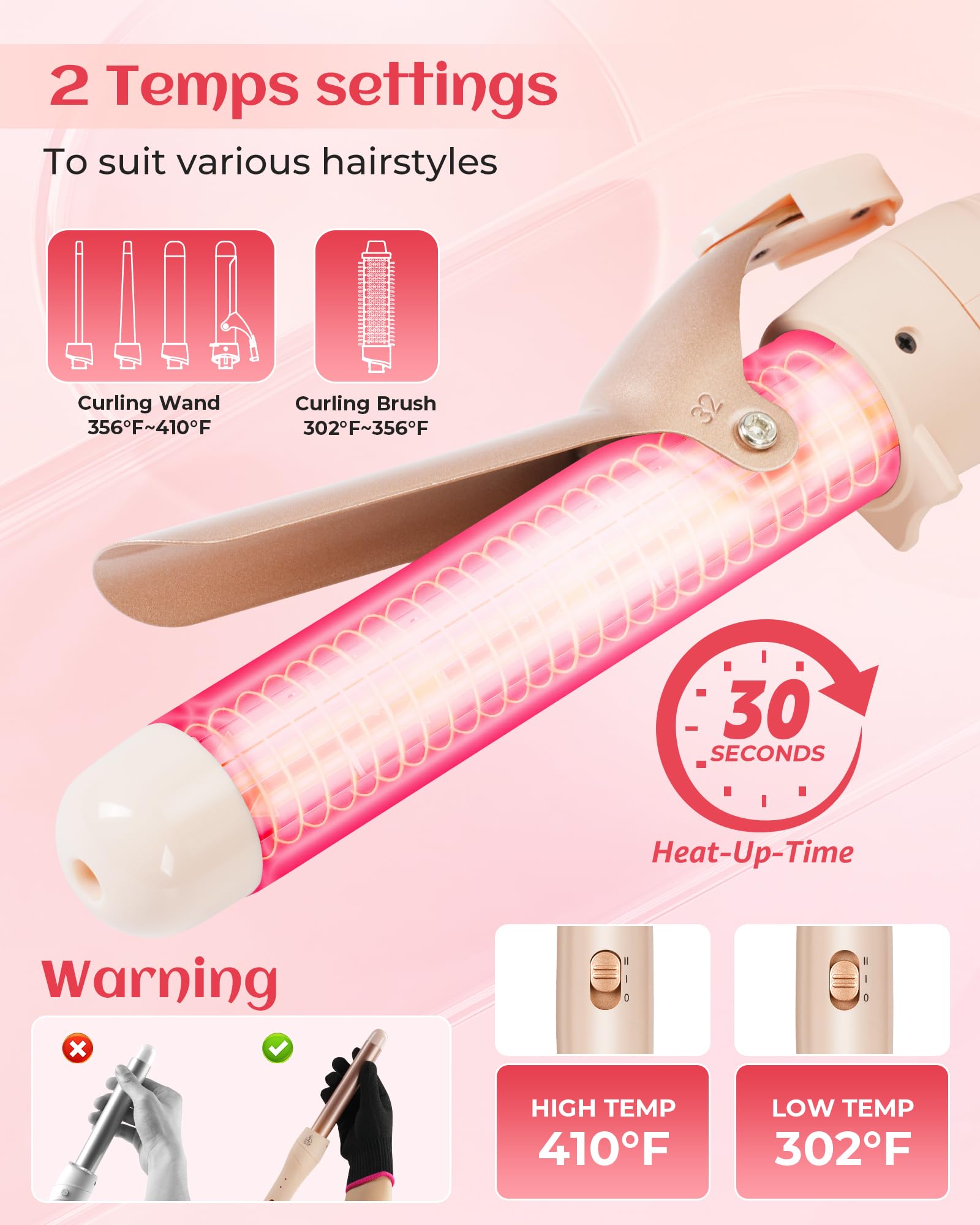ANIEKIN dual voltage enables worldwide styling without voltage worries.