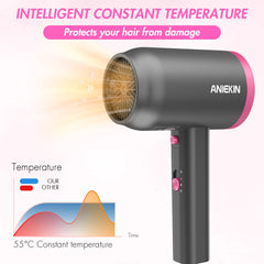 ANIEKIN hair dryer diffuser attachment delivers gentle, even airflow