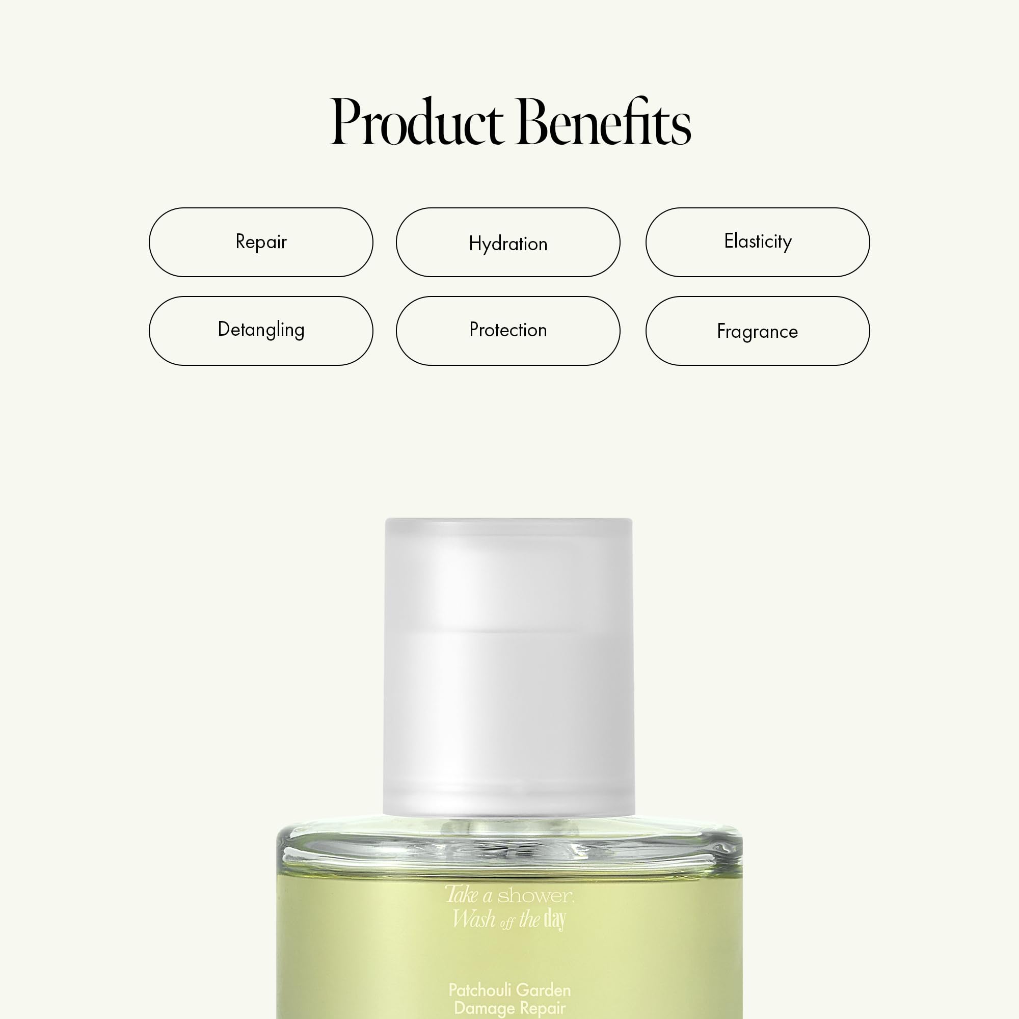 ANILLO Patchouli Garden Protein Complex—reinforces strands for a stronger, smoother look.