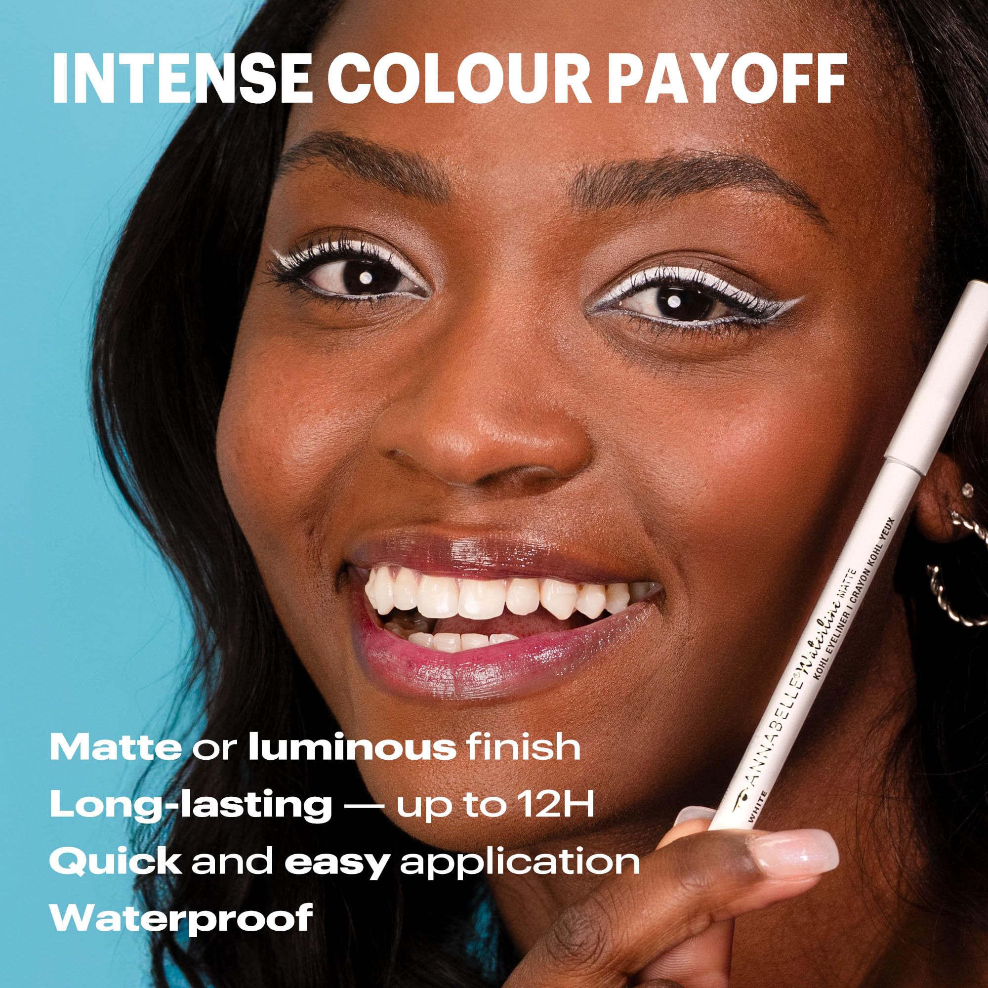 Annabelle Intense Colour Kohl Eyeliner delivers bold matte finish for dramatic eyes