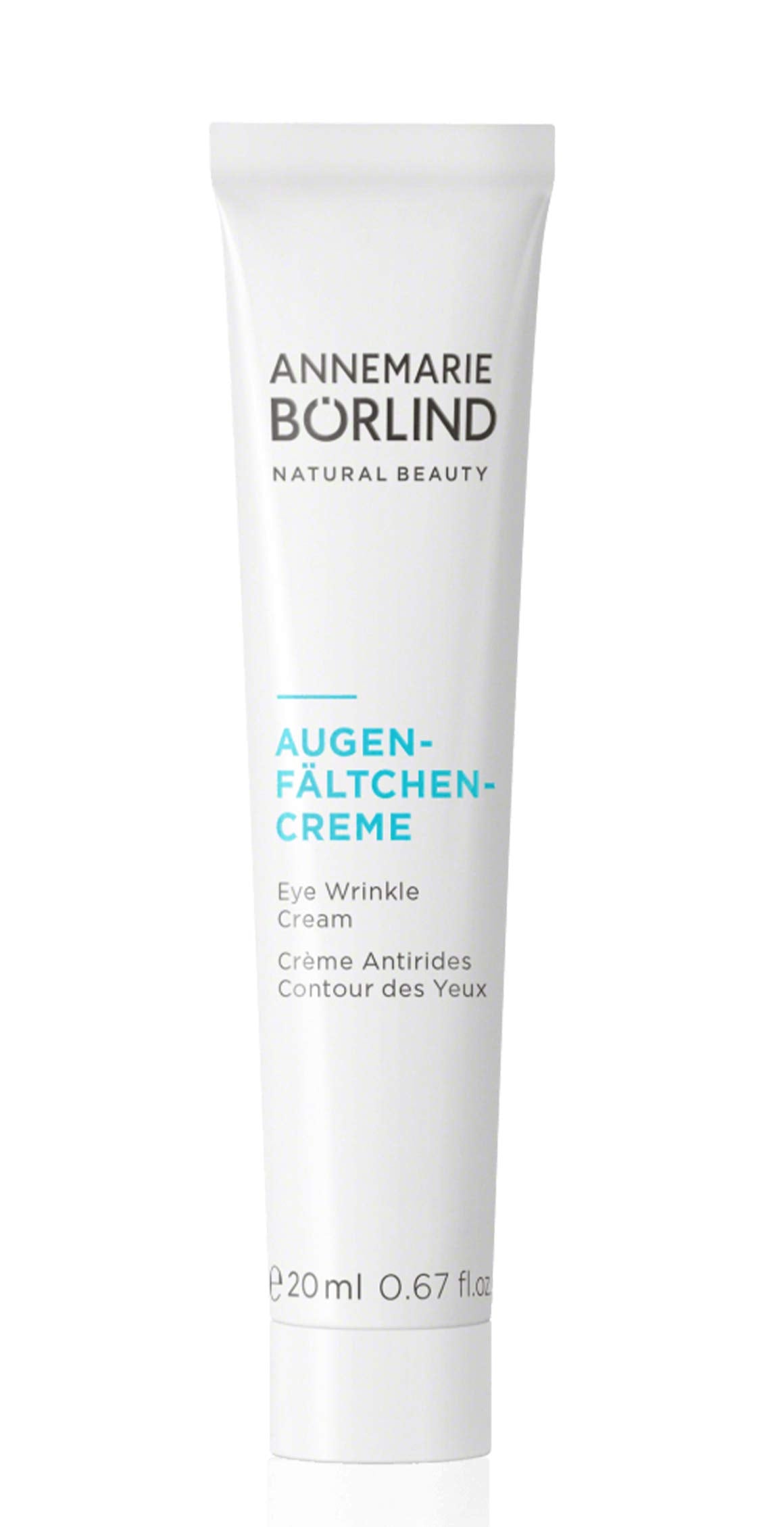 ANNEMARIE BÖRLIND eye wrinkle cream bottle closeup may support a brighter eye area