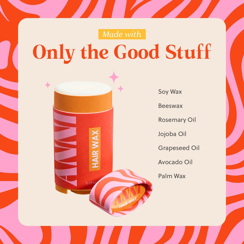 ANNI Hair Wax jojoba oil provides lightweight conditioning