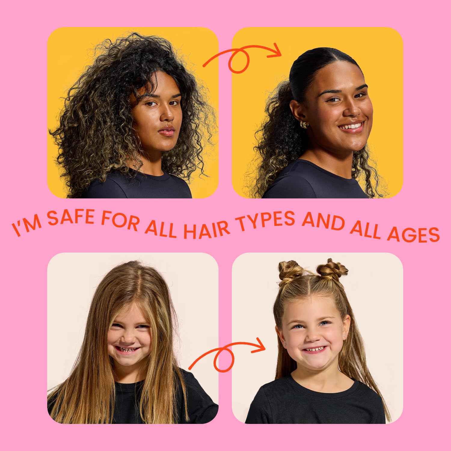ANNI Hair Wax label highlights no sulfates or parabens