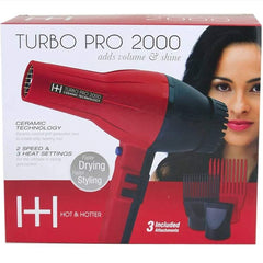 Annie Ceramic Turbo Pro-2000 concentrator-attachment enables precise styling for sleek, defined finishes.