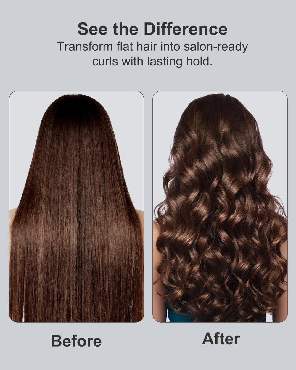 ANNLARY curling iron auto-off feature enhances safety after use