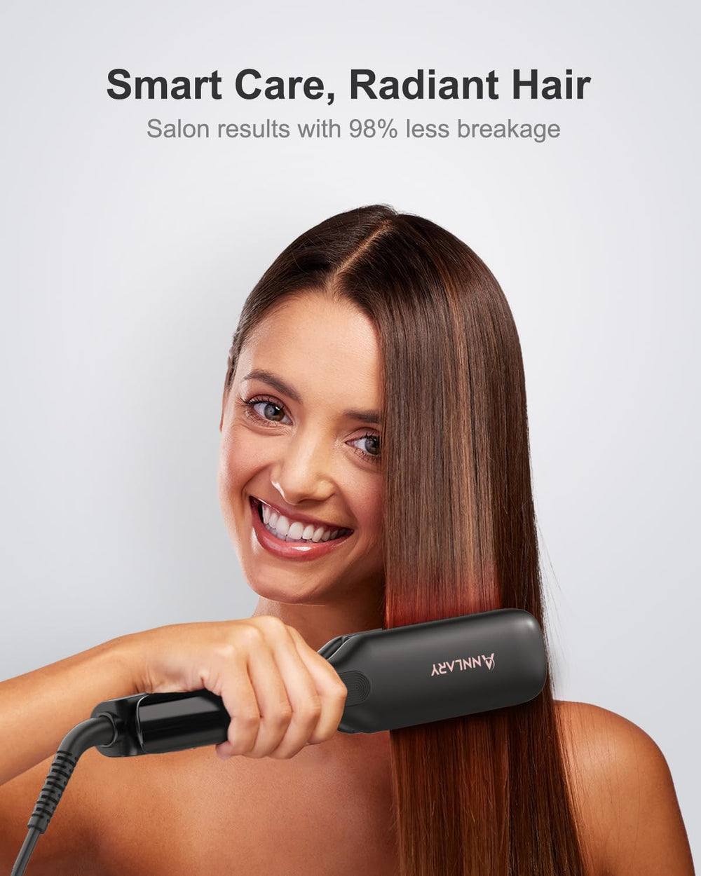 ANNLARY global voltage 100-240V for travel styling anywhere