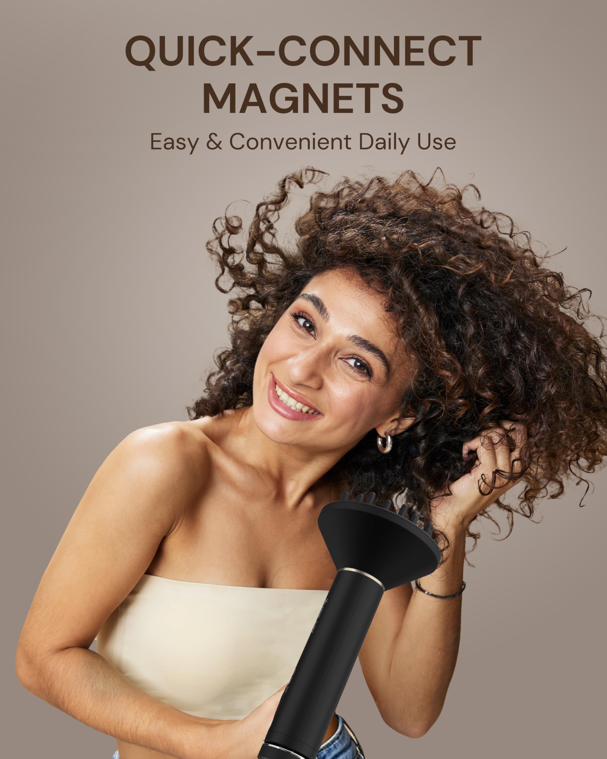 ANNLARY Plasma Ion Hair Dryer rear-filter easy-clean design maintains airflow