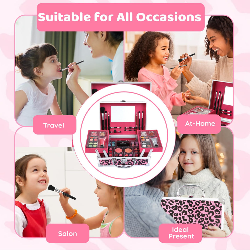 Anpro pink and silver glitter gels add festive sparkle