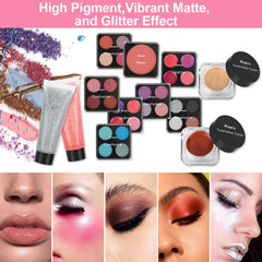 Anpro lip balm palette with 20 colors offers soft, blendable daily shades.
